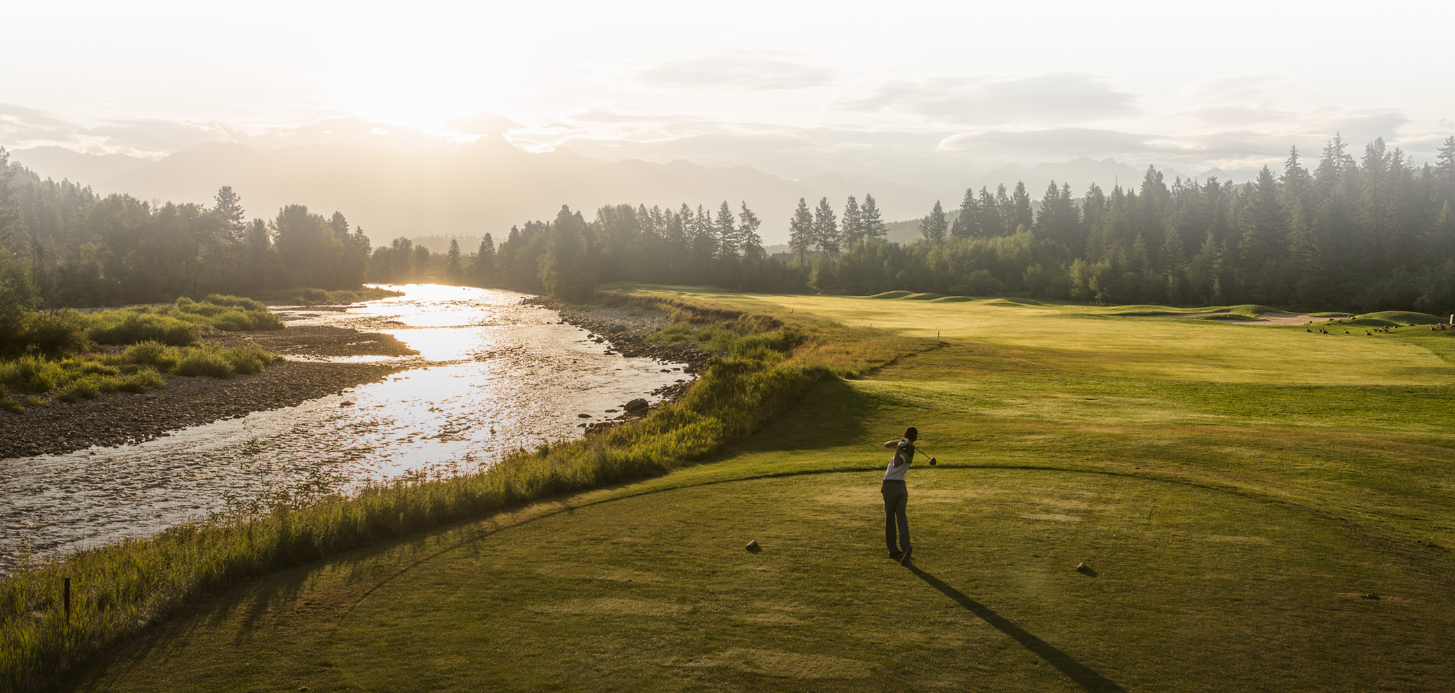 Golfing Background