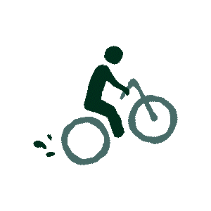 animated bike icon