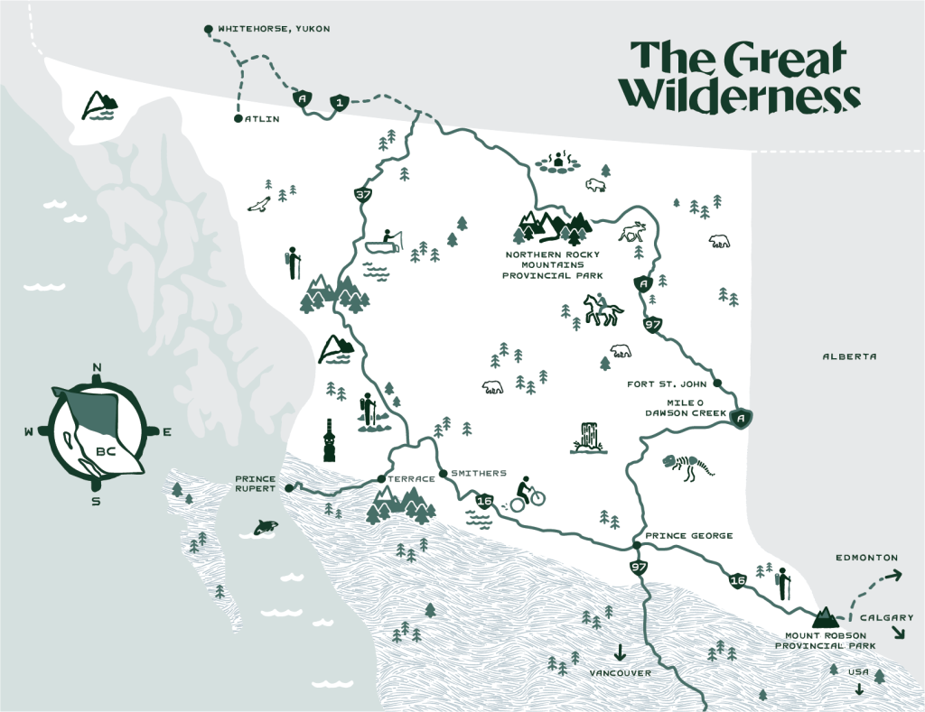 great wilderness map